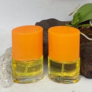 2x Clinique Happy Perfume Parfum Spray - .14 oz Travel Size - New